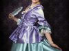 Světle fialové rokoko šaty – šaty č.20